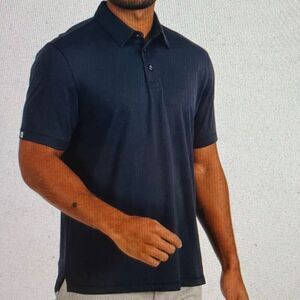 ✨Linksoul Men’s Golf Navy Blue Cotton Sz Large Polo Shirt✨